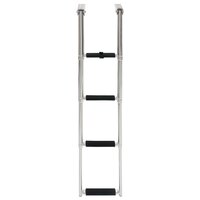 Boordladder inklapbaar met 4 sporten roestvrij staal 4