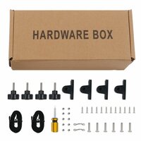 Biminitop 4-boogs 243x180x137 cm blauw 8