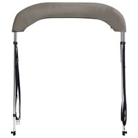 Biminitop 2 bogen 150x120x110 cm grijs 4