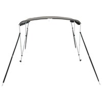 Biminitop 3 bogen met mesh zijwanden 183x(170-182)x137 cm 5