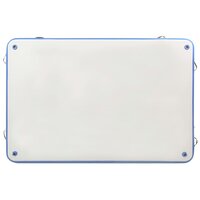 Vlot opblaasbaar 200x150x15 cm blauw en wit 4