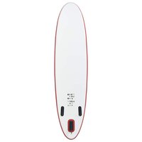 Stand Up Paddleboardset opblaasbaar rood en wit 4