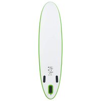 Stand-up paddleboard opblaasbaar groen en wit 4