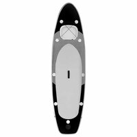 Stand Up Paddleboardset opblaasbaar 300x76x10 cm zwart 3