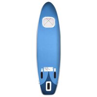 Stand Up Paddleboardset opblaasbaar 330x76x10 cm zeeblauw 4