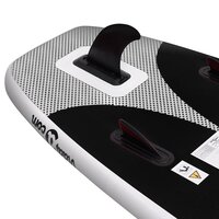 Stand Up Paddleboardset opblaasbaar 360x81x10 cm zwart 6