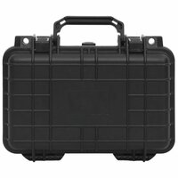 Flightcase draagbaar 30x22x10 cm PP zwart 5