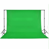 Achtergrond chromakey 500x300 cm katoen groen 4
