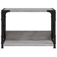 Printerstandaard 44x26x31,5 cm bewerkt hout grijs sonoma eiken 4