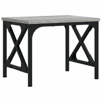 Printerstandaard 40x30x31 cm bewerkt hout grijs sonoma eiken 2