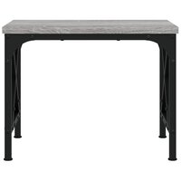 Printerstandaard 40x30x31 cm bewerkt hout grijs sonoma eiken 4