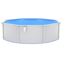 Zwembad met zandfilterpomp en ladder 460x120 cm 3