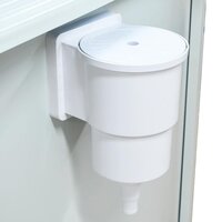 Zwembad met stalen wand ovaal 490x360x120 cm wit 8