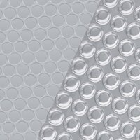 Zwembadhoes 549x274 cm PE zilverkleurig 4