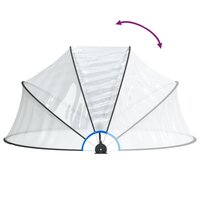 Zwembadoverkapping rond 315x158 cm PVC 6
