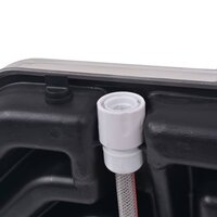 Solar douche 20 L aluminium HDPE 9