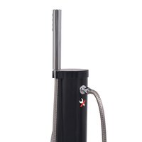 Solar douche 8 L PVC staal 5