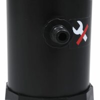 Buitendouche solar 8 L 215 cm zwart 8