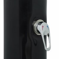 Solardouche 20 L 214 cm zwart 5