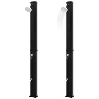 Buitendouche solar met douchekop en kraan 35 L zwart 4