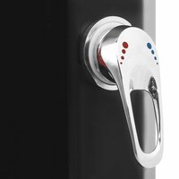 Buitendouche solar met douchekop en kraan 35 L zwart 7