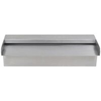 Zwembadwaterval rechthoekig 30 cm roestvrij staal 3