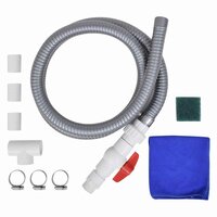 Zwembadwaterval 45x30x60 cm roestvrij staal  5