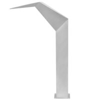 Zwembadfontein 50x30x90 cm roestvrij staal zilverkleurig   4