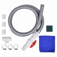 Zwembadfontein 50x30x90 cm roestvrij staal zilverkleurig   8