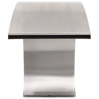 Zwembadfontein met LED&amp;apos;s 30x60x45 cm roestvrij staal 6