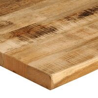 Tafelblad met natuurlijke rand 40x40x2,5 cm massief mangohout 6