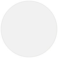 Tafelbeschermer &Oslash;80 cm 2 mm PVC mat 2