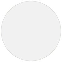 Tafelbeschermer &Oslash;100 cm 2 mm PVC mat 2