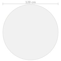 Tafelbeschermer &Oslash; 120 cm 2 mm PVC transparant 5