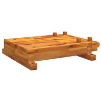 Tafelwerkbank met bankschroef 52x44x9,5 cm massief acaciahout 2