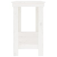 Werkbank 140x50x80 cm massief grenenhout wit 6