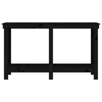 werkbank 140x50x80 cm massief grenenhout zwart 5