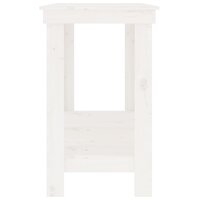 Werkbank 180x50x80 cm massief grenenhout wit 6