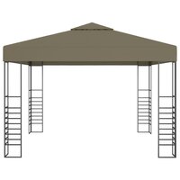 Tuinpaviljoen 180 g/m&sup2; 3x3 m taupe 2