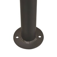 Prieel 180 g/m&sup2; 3x3 m stof en staal antraciet 7