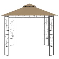 Prieel 160 g/m&sup2; 3x3x2,7 m taupe 2