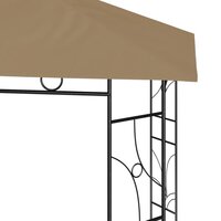 Prieel 160 g/m&sup2; 3x3x2,7 m taupe 3