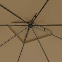 Prieel 160 g/m&sup2; 3x3x2,7 m taupe 4