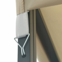 Prieel 3x3 m cr&egrave;me 6