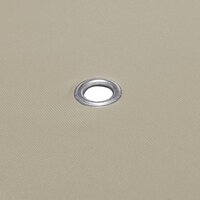 Vervangend tentdoek prieel 310 g/m&sup2; 3x3 m beige 5