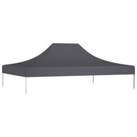 Partytentdak 270 g/m&sup2; 4x3 m antraciet 2