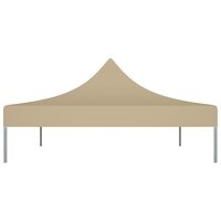 Partytentdak 270 g/m&sup2; 4x3 m beige 4