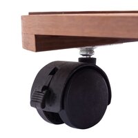 Plantentrolleys 2 st &Oslash;30x7,5 cm HKC bruin 5