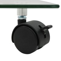 Plantenrollers vierkant 35x35 cm gehard glas 2 st 5