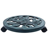 Plantentrolleys 6 st 38 cm kunststof groen 2